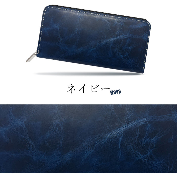 ヌメ革 ジェントルマン 長財布 サイフ 革 革財布 ハンドメイド 長サイフ さいふ 本革 牛ヌメ革 ウォレット ラウンドファスナー ラウンド長財布 財布 メンズ カード収納 ラウンド財布 本革長財布 レザー レディース 牛革