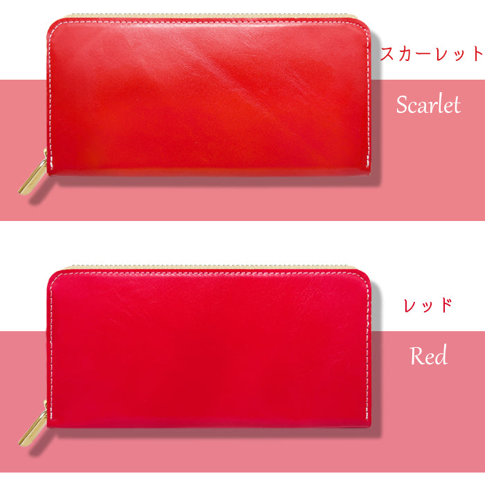 ちょっといい本革 長財布 クロム鞣し ラウンド長財布 ウォレット 牛革 カード収納 レディース 革 ハンドメイド ラウンド財布 サイフ さいふ 革財布 本革長財布 マット ラウンドファスナー レザー 長サイフ 財布 シンプル