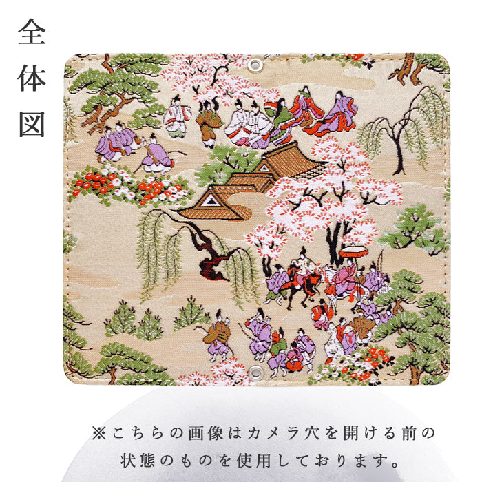 AQUOS R10 SH-51F A501SH SH-M31 ケース カバー 西陣織高美者 手帳型ケース sh51f アクオス スマホケース スマホカバー
