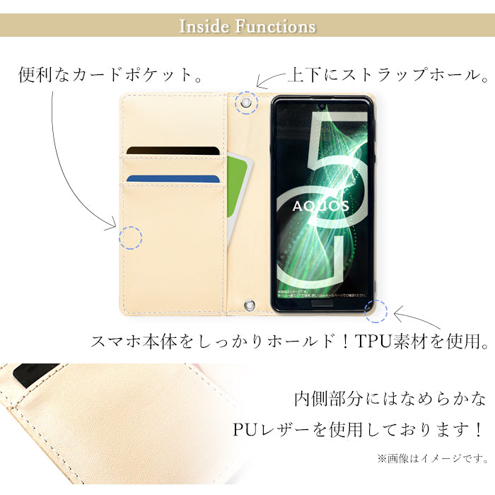 らくらくスマートフォン F-52B 手帳型 ケース カバー 本革 ヒョウ柄エナメル f52b docomo スマホケース 手帳型ケース らくらくフォン らくらくホン スマホカバー