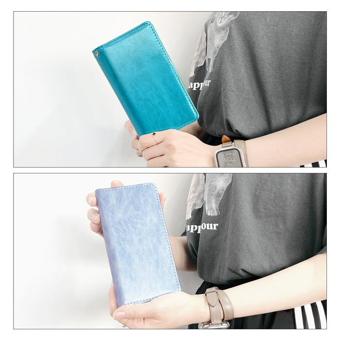 本革 アダマス スマホケース 手帳型ケース arrows シリーズ 対応
