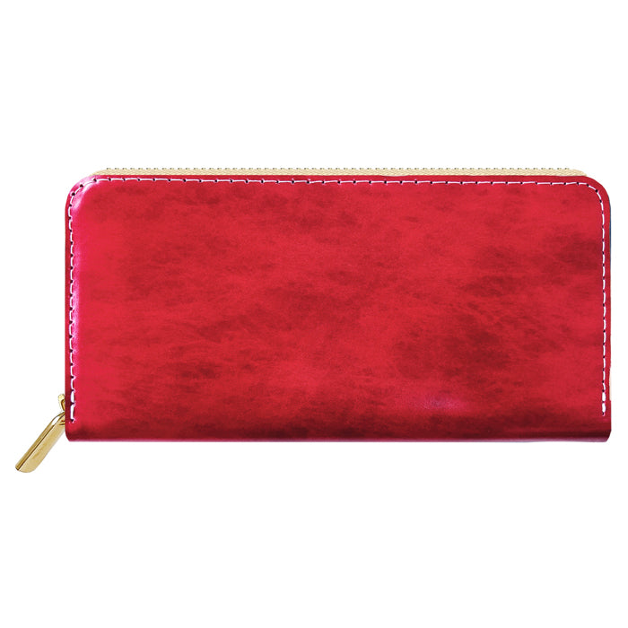 アダマス 長財布 メンズ 財布 大容量 本革 大理石風 レディース カード収納 ラウンド型ファスナー