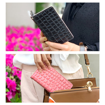 100機種以上対応 スマホケース 手帳型ケース ケース 手帳型 カバー 本革 美クロコダイル