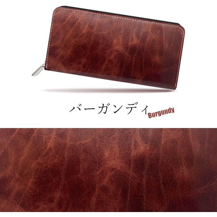 ヌメ革 ジェントルマン 長財布 サイフ 革 革財布 ハンドメイド 長サイフ さいふ 本革 牛ヌメ革 ウォレット ラウンドファスナー ラウンド長財布 財布 メンズ カード収納 ラウンド財布 本革長財布 レザー レディース 牛革
