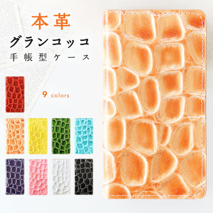 本革 グランコッコ スマホケース 手帳型ケース galaxy シリーズ 対応