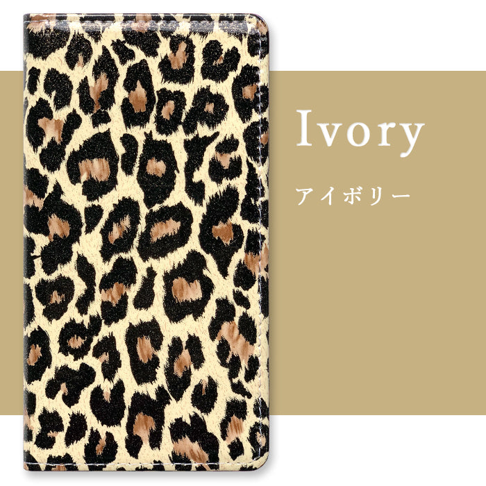 GALAXY A22 5G SC-56B ケース カバー 本革 ヒョウ柄エナメル 手帳型ケース ギャラクシー sc56b スマホケース スマホカバー