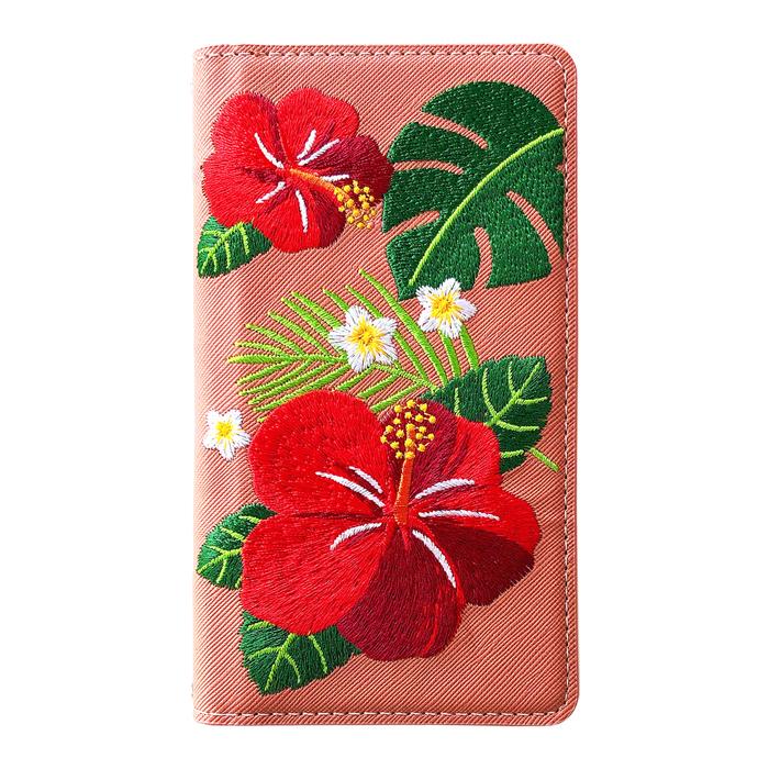 100機種以上対応 スマホケース 手帳型ケース ケース 手帳型 カバー マダム刺繍