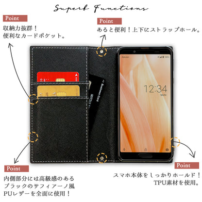 100機種以上対応 スマホケース 手帳型ケース ケース 手帳型 カバー マダム刺繍