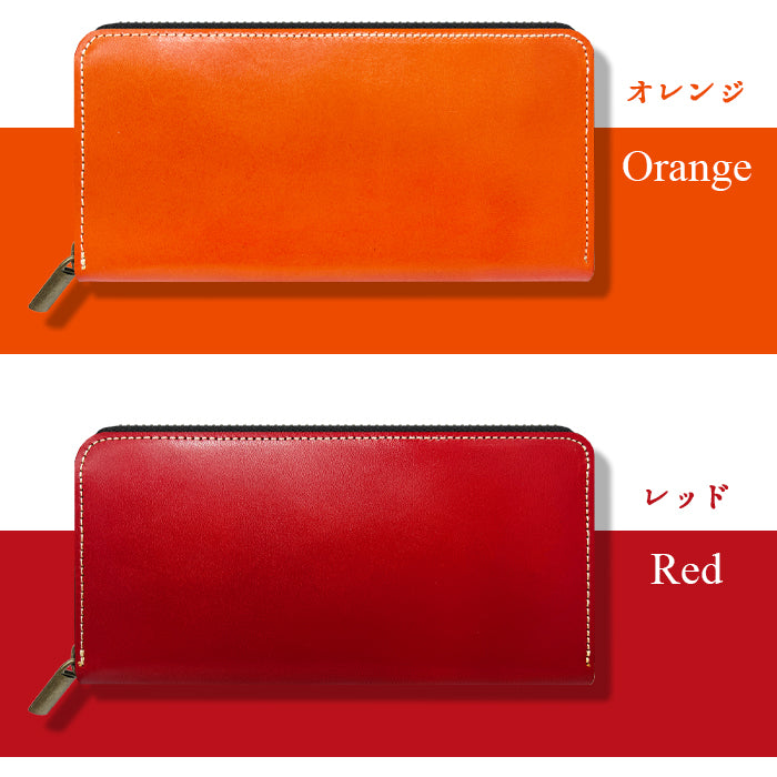 栃木レザー こだわり親父 長財布 ラウンド長財布 革財布 ハンドメイド 牛革 カード収納 サイフ 革 本革 さいふ レディース 長サイフ レザー 本革長財布 メンズ ウォレット ラウンドファスナー ラウンド財布 財布